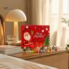 Holiday Advent Calendar Merry Christmas Calendar, with 24 Stress Relief Squeeze Toys, Toys Days Xmas Countdown Box, Party Gift To