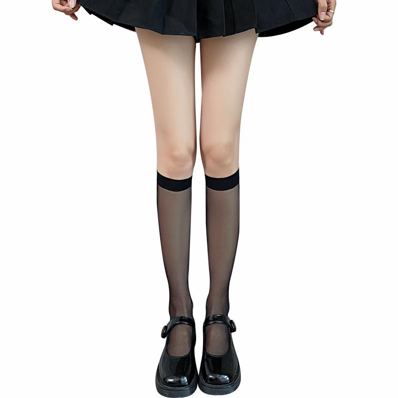 Women's Durable Anti-Snag Over-the-Knee Slimming Socks - Spring/Summer Thin Mid-Calf Design