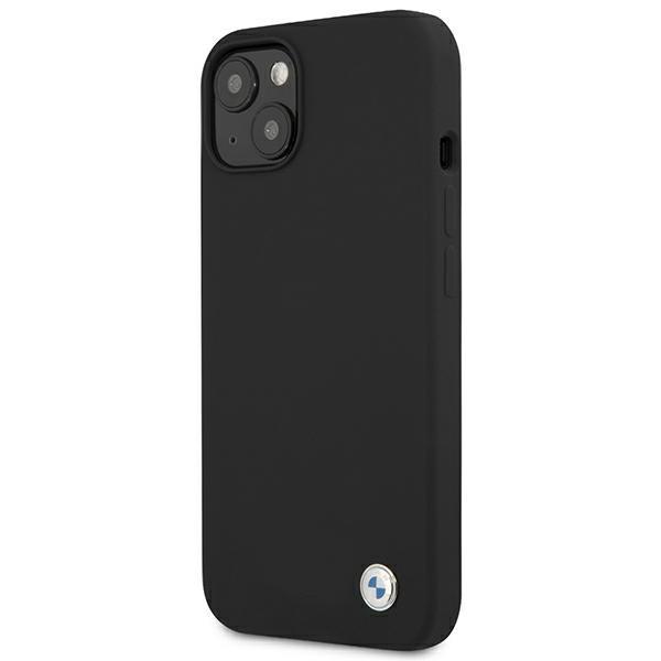 Etui do iPhone 13 Mini BMW Silicone Signature Czarne
