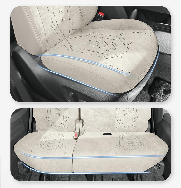 Toyota Sienna Suede Seat Covers: Durable & Breathable for Seven-Seater Models