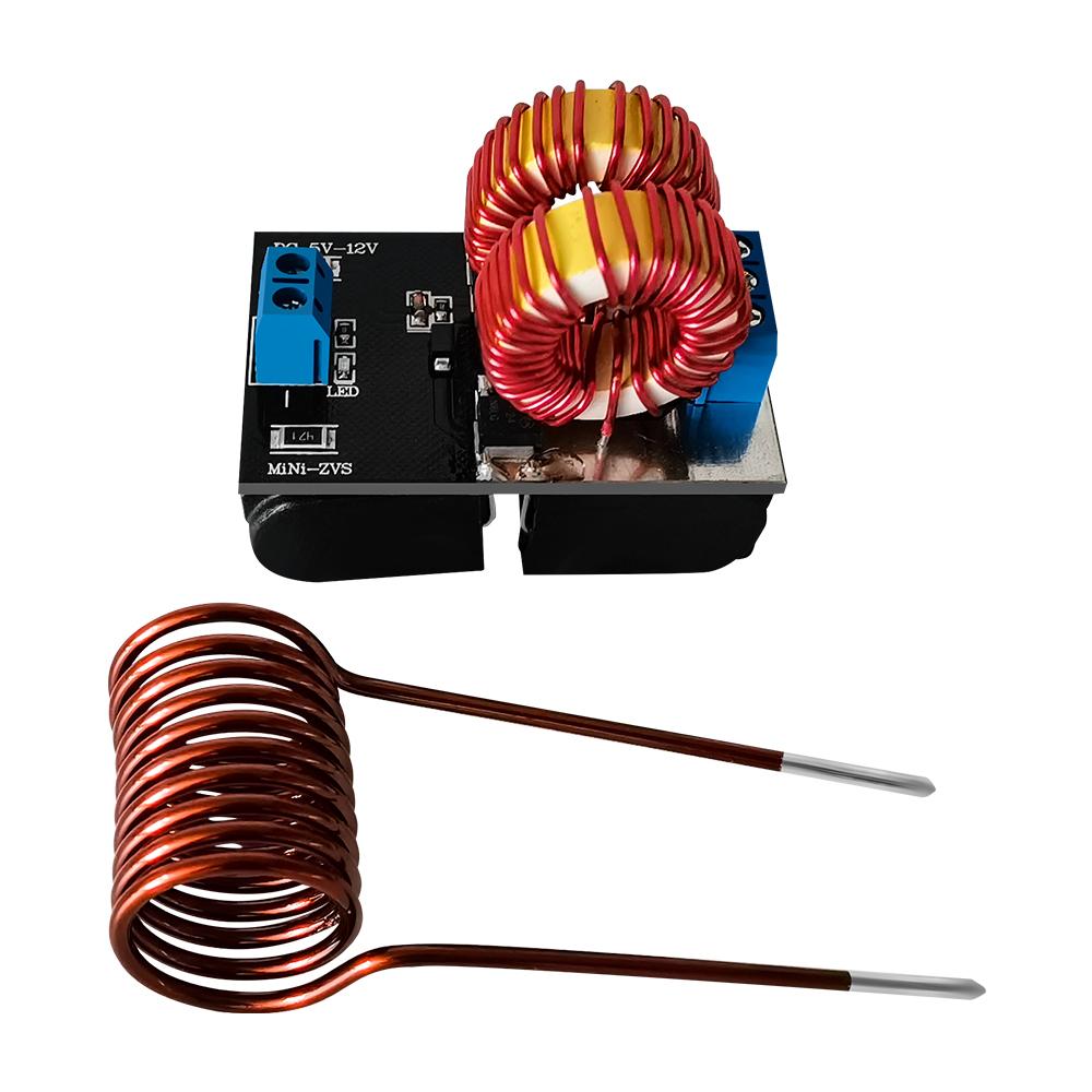 DC5-12.0V Tensiune de intrare ZVS Placă de încălzire prin inducție 120W Driver de încălzire Flyback cu putere mare DIY