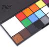 Rich Color Body Pigments Face Paint Oil Palette, Long Lasting High Coverage Professional Gradient Makeup Kit, for Halloween Cosplay Stage Performance