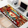 Custom Name Personalized Football team F.C Pattern Mousepad, Laptop PC Desk Mat, Decorative Desk Mat for Home Keyboard Pad Gift