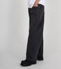 Beoteunseoul Side Big Pocket Curved Washed Cotton Pants (Dark Gray)