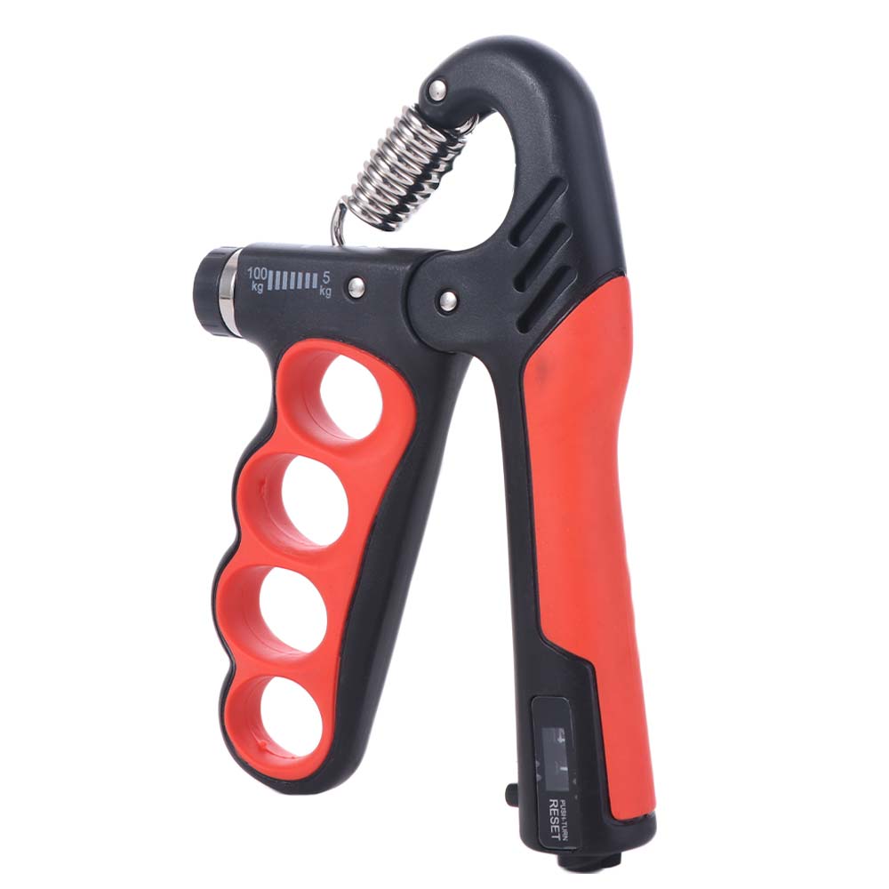 Wrist Increase Strength Adjustable Hand Grip Spring Hand Grip Ergonomic Design Heavy Gripper Improve Endurance Durable красный