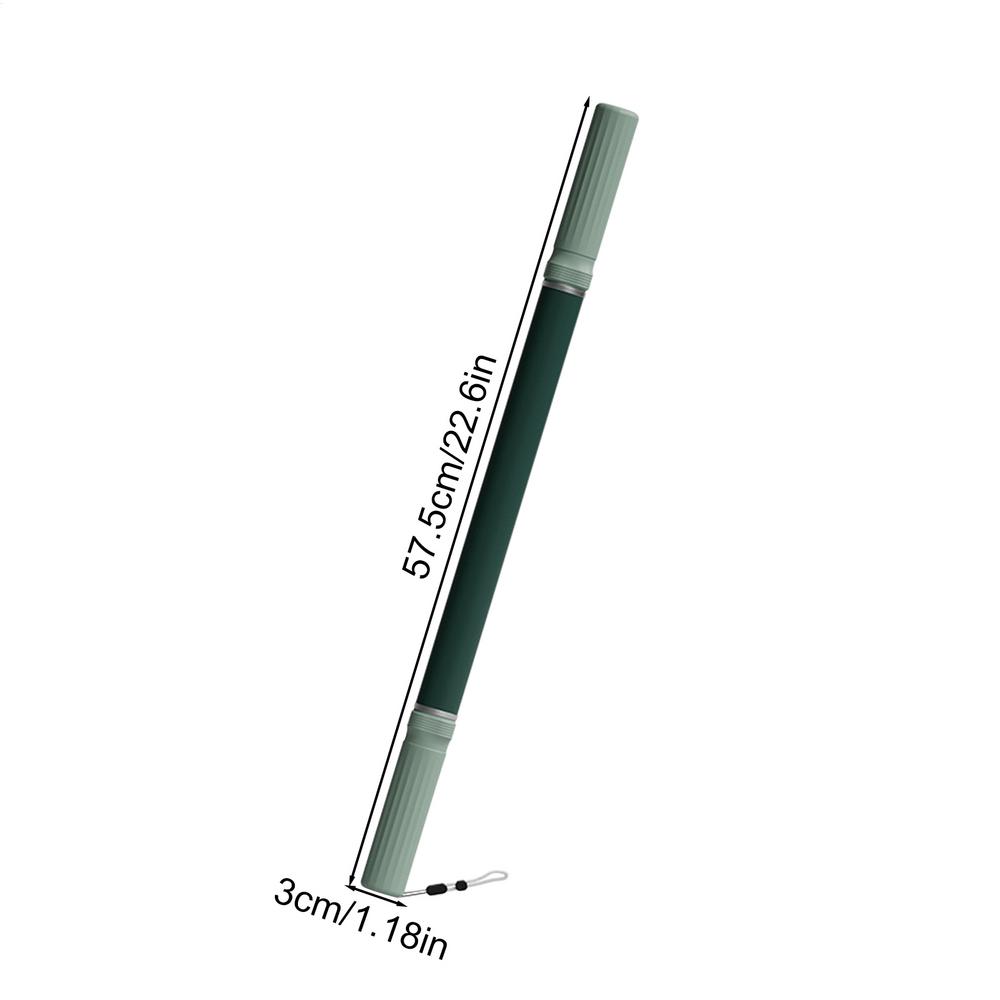 

for Stretching Relaxation Tool Roller Hunchback Corrector Open Back Standing Training Stick for Fitness accessories Yoga Stick зелений