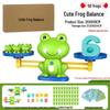 Frog Monkey Number Balance Scale: Educational Toy for Cognitive and Logical Development in Children