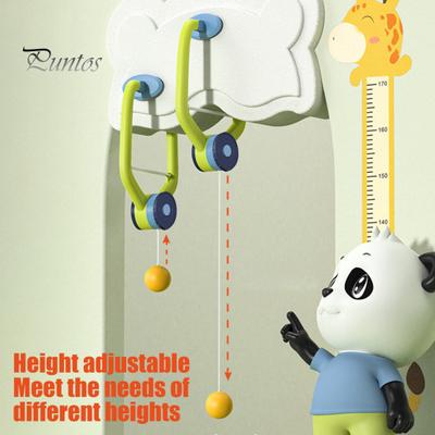 Door Ping Pong Game Indoor Hanging Table Tennis Portable Training Set with 6 Balls Doorway Ping Pong Game Trainer for Kids And Adults