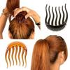 Spinka do włosów dla kobiet Fluffy Stick Bun Hairpin Plastikowe narzędzia do zaplatania włosów Kucyk Bump It UP Wkładany grzebień Spinki do włosów