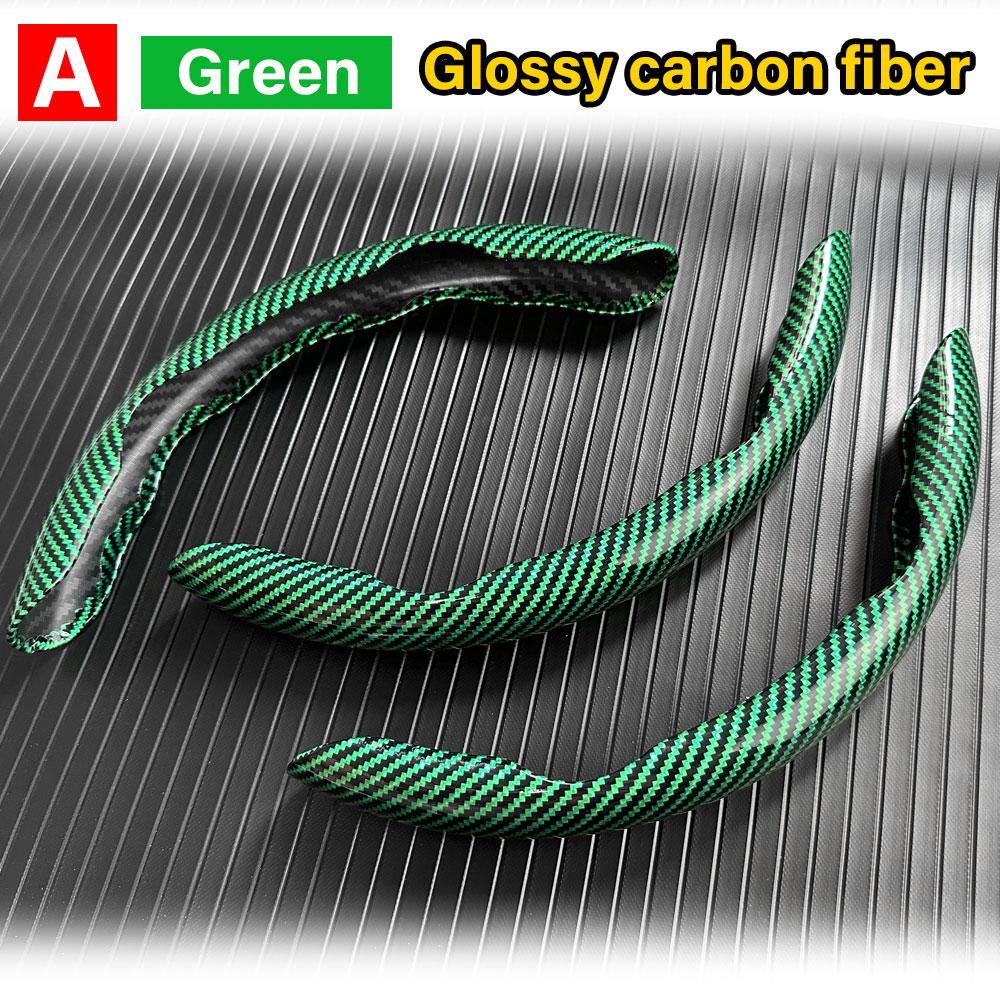 Non-Slip Car Steering Wheel Cover Carbon Fiber Booster Cover Auto Interior Accessories For BMW F10 G30 E92 G20 E46 E90 X3 X5 E53