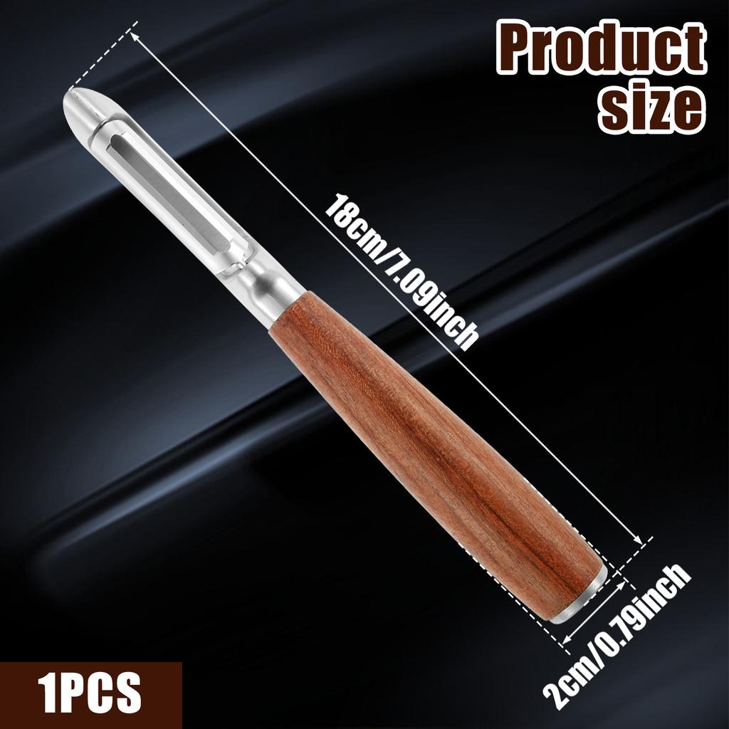 Kitchen Vegetable Peeler Stainless Steel Melon Planer Double-Head Peeler Household Multiple-Function Fruit And Vegetable Peeler