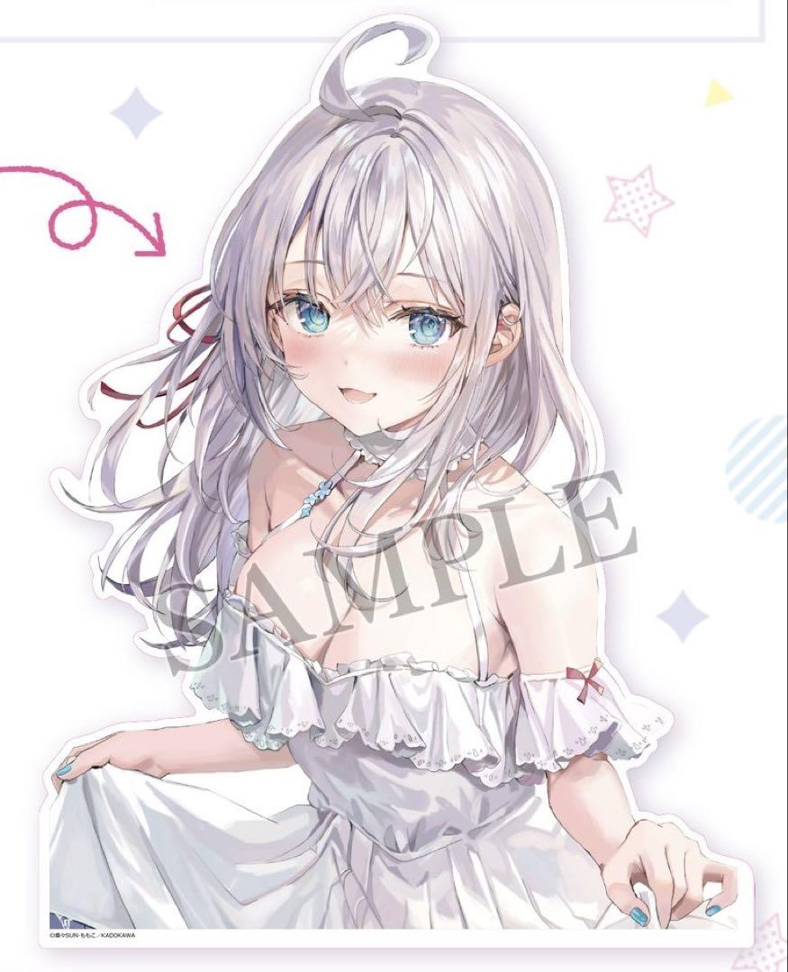 

[Б/У] Рошидере Момоко Артбук Большой акриловый стенд Аниме