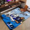 Western Bulldogs Polyester Carpet, Soft Indoor Mat for Office Chair, Living Room, Computer Desk - Decorative Home Office Rug Design