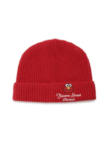 

Sesame Street Market Valentine s Beanie SSMUGH263411 Women s Red Free Size