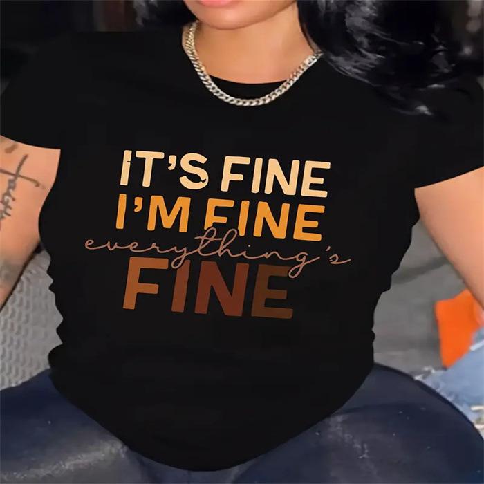 

Летний топ с круглым вырезом и принтом, модные повседневные милые женские футболки из чистого хлопка с короткими рукавами S