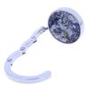 1PCS Portable Folding Bag Hook Fashion Hanger Purse Handbag Holders Foldable Table Hook Unique Bag Parts Accessories 2025 New