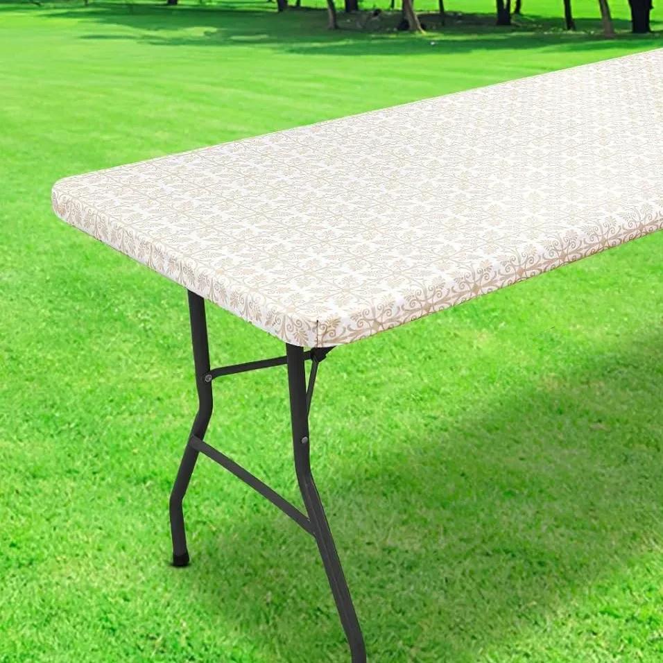 PEVA Waterproof Table Cloth Washable and Stain-resistant Design for Home Kitchen Dining Garden Terrace,Coffee Dining Table Cloth
