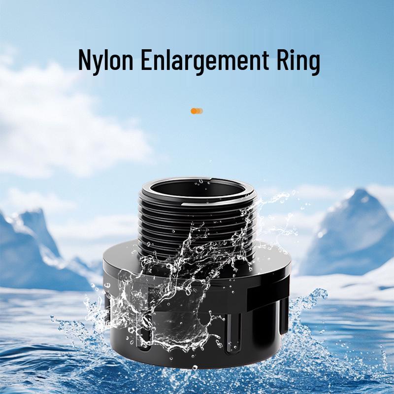 Nylon Thread Conversion Ring M20-M25: Plastic Cable Connector, Reducing/Enlarging Ring.