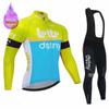 2026 Lotto Zimní cyklistický dres Set Ropa Ciclismo Termální fleece Bicicleta Oblečení MTB Cyklistický závodní dres Oblečení na silniční kolo