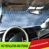Retractable Car Windscreen Visor Shutter Type Window Sun Shades AntiUV SunShades