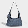 2025 Fall/Winter New Handmade Woven Women's Bag, Single Shoulder Underarm Crossbody Bag, Suede Casual Large Tote Handbag