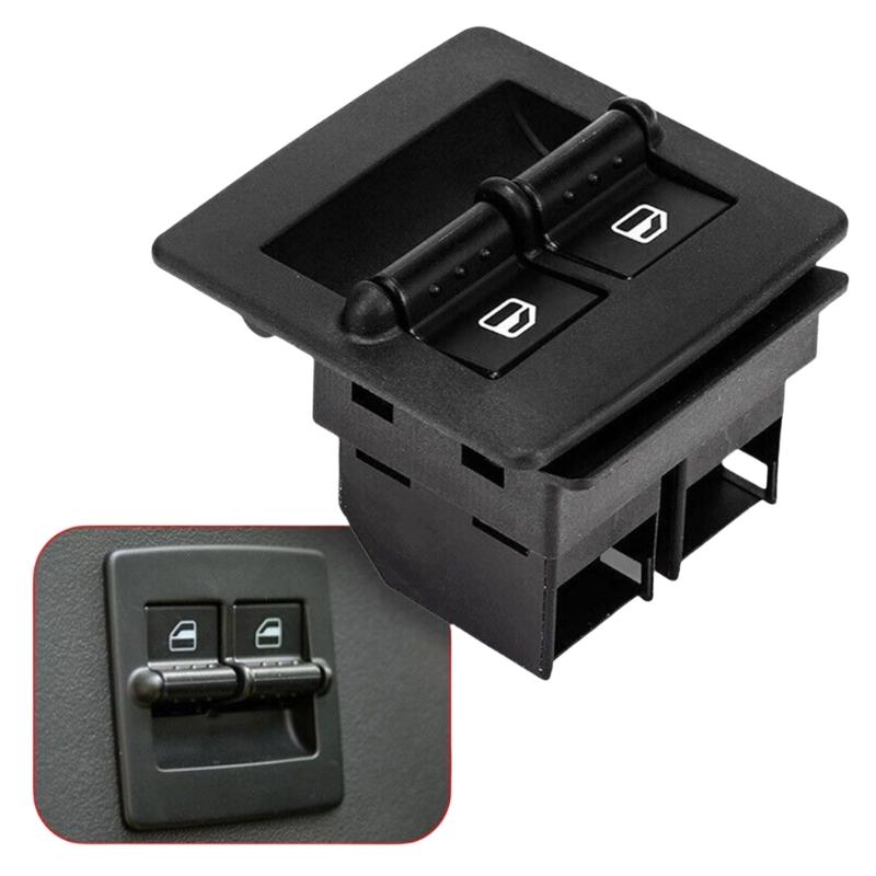 Power Window Switch Button for 1998-2010 1C0959527 1C0959527A Electric Window Control Switch Replacement Accessory