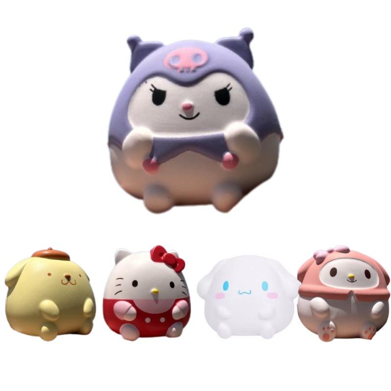 Cute Slow Rebound Little Milk Dragon Stress Relief Toy For Kids And Adults Non-toxic Pvc Material, Fun Decorative Collectible