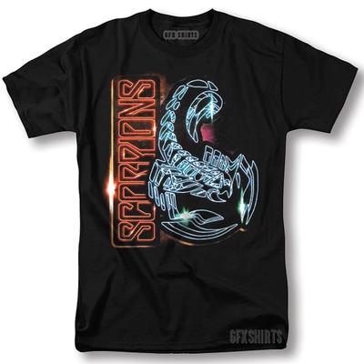 Scorpions Shirt Rockkonzert Tour Vintage Grafikdesign T-Shirt