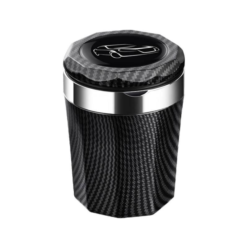 High Flame Retardant Car Ashtray with Lid & Light for 2025 GAC GS8/M8 Interior Modification