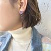 Butterfly Motif Earrings SAMA1519 XV [Anna Sui]