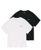 COVERNAT [2Pack] Active T-Shirt Black+White