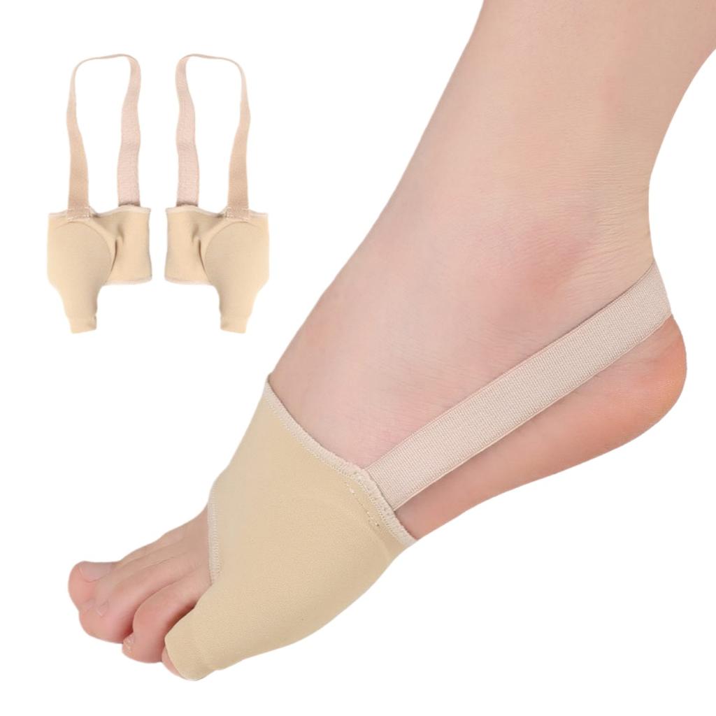 1Pair Adjustable Toe Separator Bunion Corrector Hallux Valgus Foot Protector for Little Toe Pain Relief
