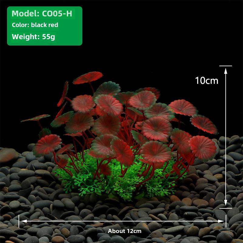 CO-H Aquarium Landscape: Artificial Water Plant for Fish Tank Decoration