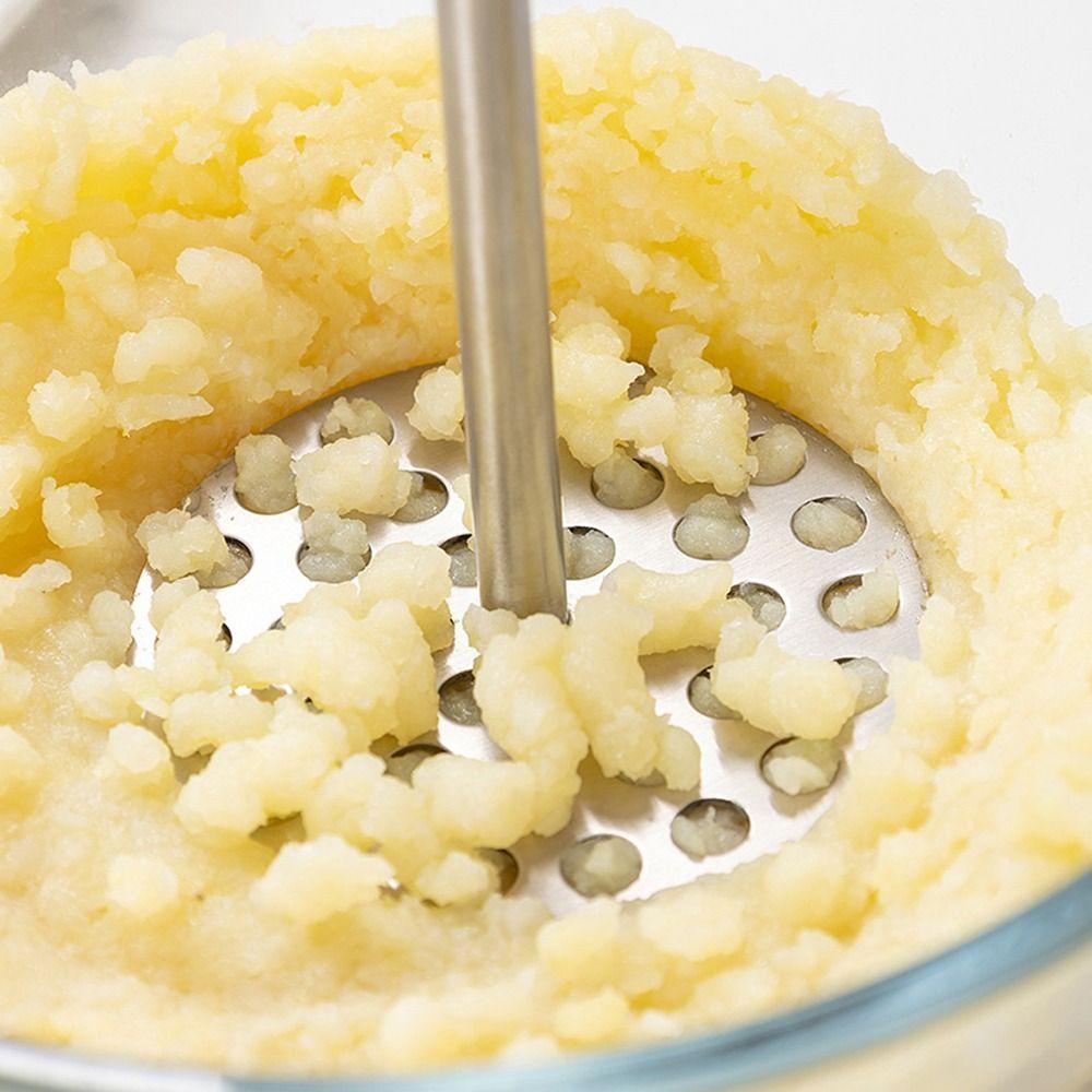 Hand Press Manual Potato Masher Non-Slip Garlic Press Household Potato Ricer  Juicing Citrus Fruits