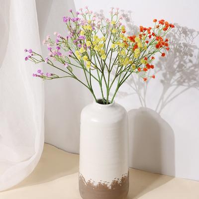 Simulation Gypsy Ornament, Gypsy Fake Flower Bouquet, Lavender Simulation Plant Green Plant Fake Flower