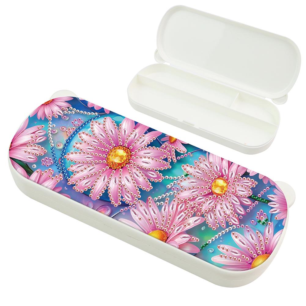 DIY Diamond Painting Pencil Case Multifunctional Storage Box for Pens Brushes Accessories Travel Pencil Case