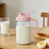 Milk Jug Leak-Proof Design Breast Milk Storage Container with Precise Scale Flip Cover Pour Spout Transport Juice Pouring Bottle