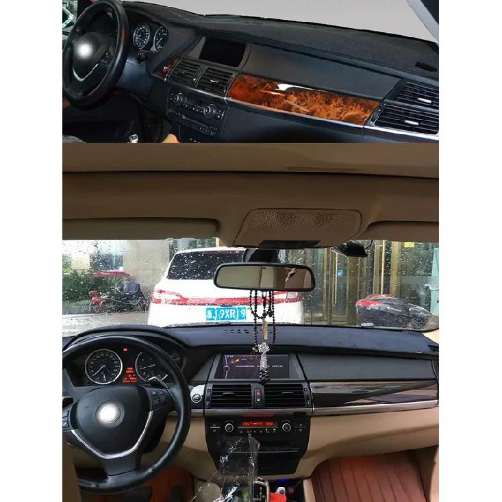 For BMW X5 X6 2007-2013 E70 E71 E72 Dashmat Dashboard Cover trument Panel Protective Pad Dash Mat Anti-Dirt Proof Ornaments