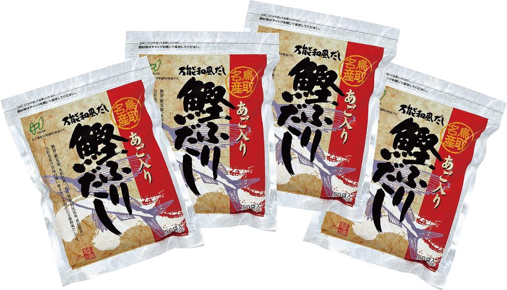 Heisei Bonito Furidashi with Agodashi 400g X 50 X 4 Bags (8g Bags)