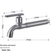 HUANGCHAO Stainless Steel Washing Machine Faucet
