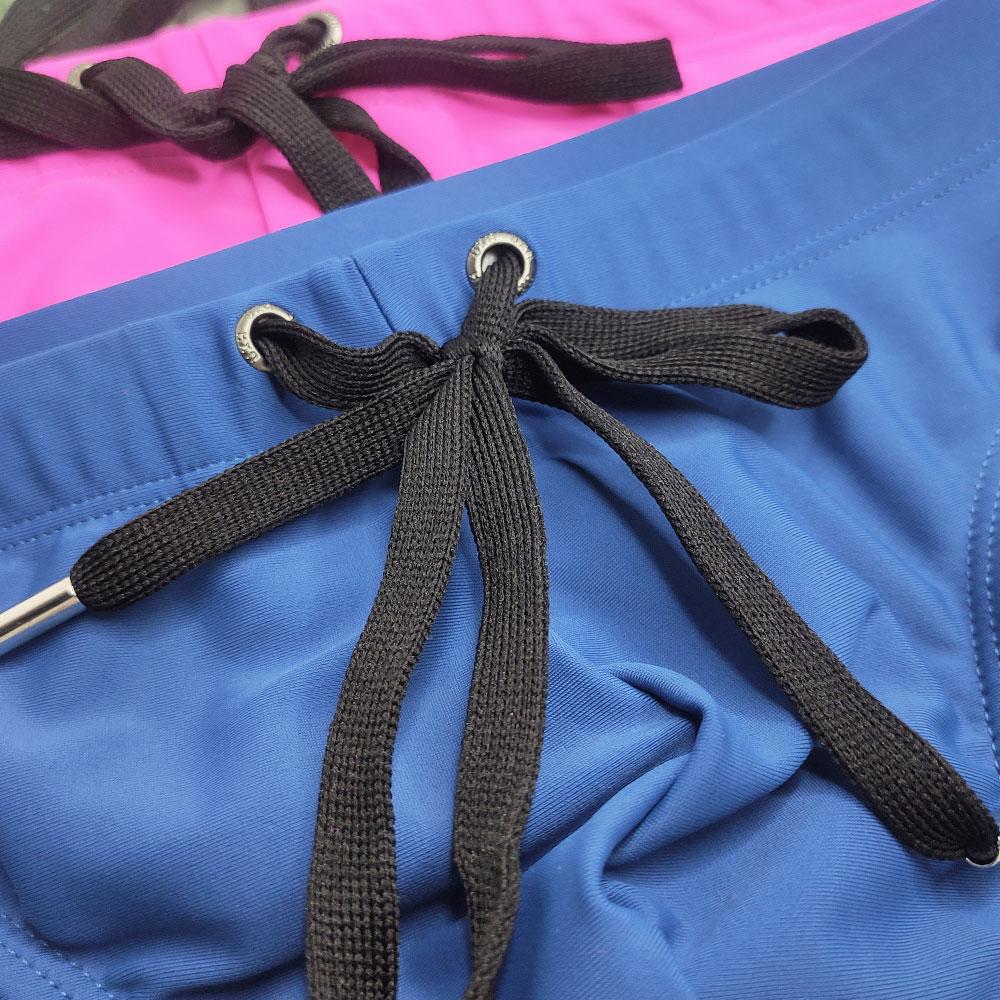 Herren-Badehose mit niedriger Taille, Übergröße, Sommer- und Strandkleidung