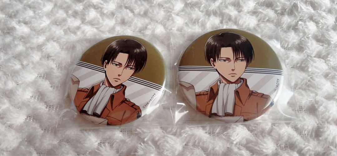 

[USED] Attack on Titan Animate Cafe Can Badge Levi