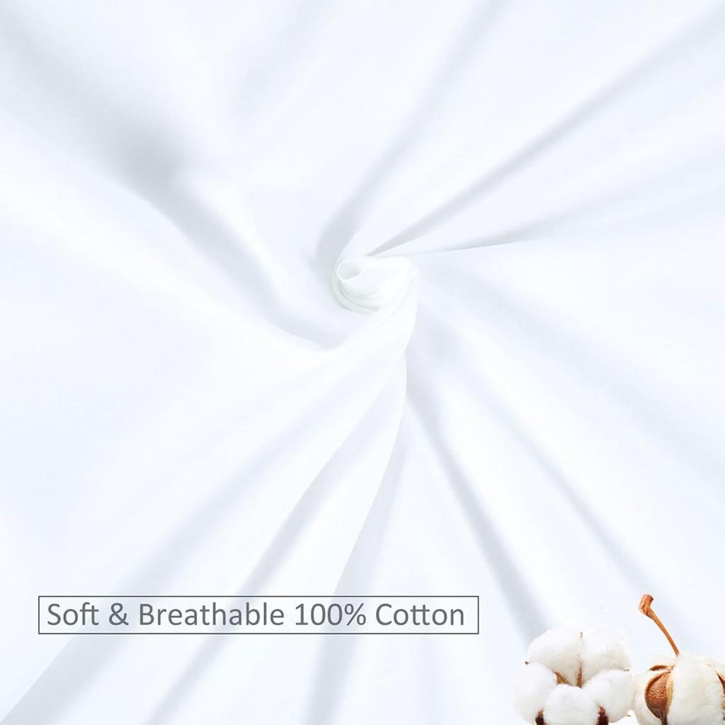 White Euro Sham Covers Shabby Chic Boho Tufted 26x26 Set of 2 Euro Pillow Covers Poms Diamonds Moroccan Embroidery Decorative European Large Pillow