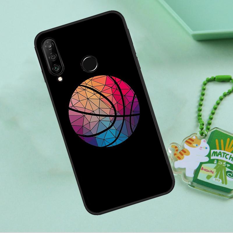 Basketball Ball For Huawei Nova 8i 11i 12i 12s 9 10 SE Y90 Y60 Y70 Y72 Y61 Y91 P20 P30 P40 Lite P60 Pro Case