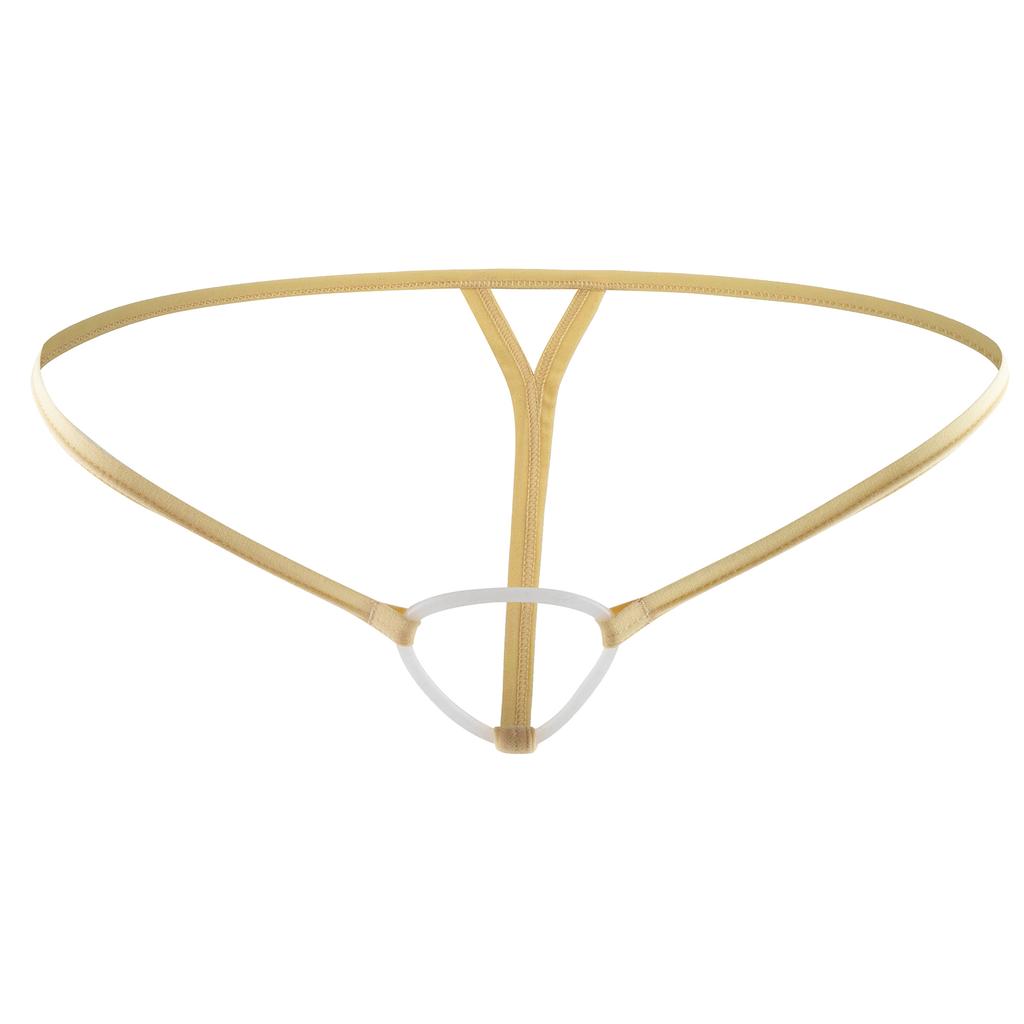 Herren String Tanga Sexy Unterwäsche Erotische Dessous Penis Silikon Cockring Tanga G-String Bikini T-Rücken homme Unterhose