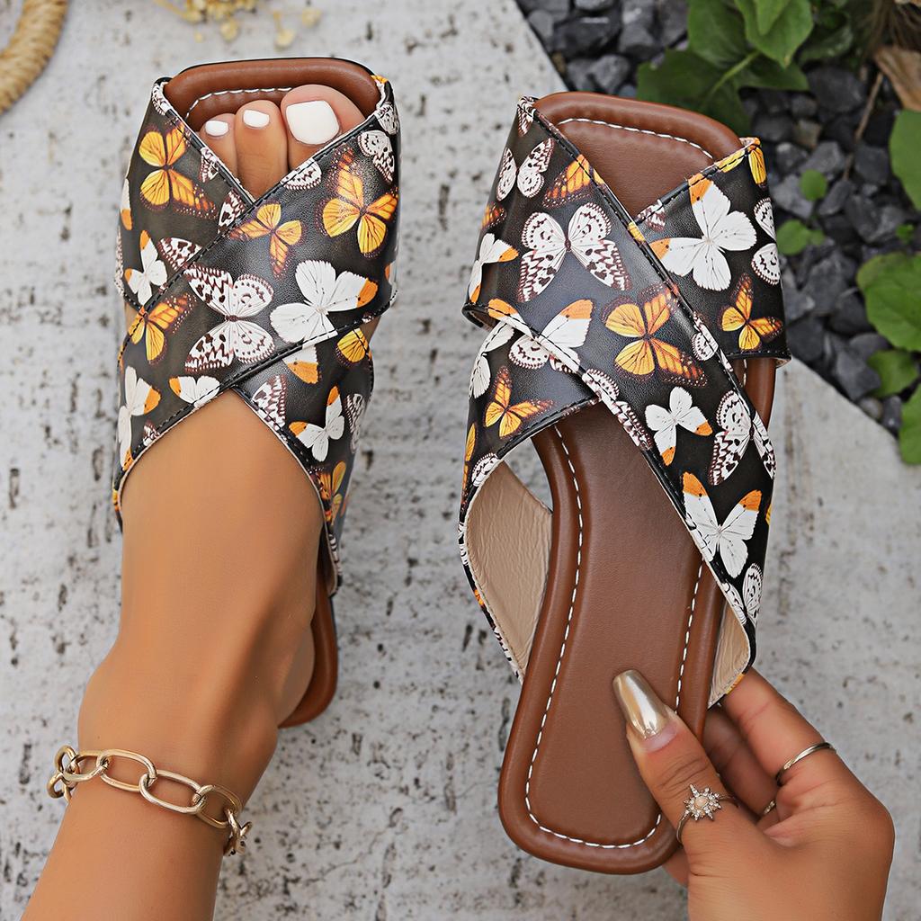 Fashion Women's Slippers 2024 Summer New Large Size Slippers Women's Outdoor Casual Fashion Sandals Women's Shoes Zapatos De Mujer