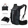 WEST BIKING 10L Nefes Alabilir Bisiklet Sırt Çantası Su Geçirmez Ultra Hafif Katlanabilir Bisiklet Çantası Outdoor Tırmanış Seyahat Yürüyüş Bisiklet Çantası