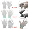1~10PCS Anti Static Gloves Electronic Working Gloves Household Clean Knitted Gloves Non-slip Wear-resistant Industrial