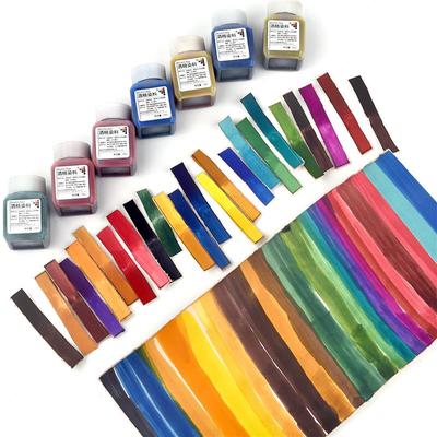 24 Color Leather Alcohol Dye Complete Set Of Diy Handmade Leather Cow Leather Dye Vegetable Tanned Leather Dye Alcohol Dye Water