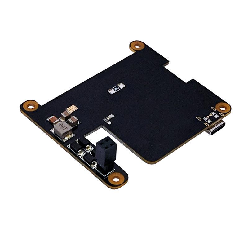 Raspberry Pi 5 PoE Ethernet Power Supply Protocol 802.3af/at with Type C PD Induction.